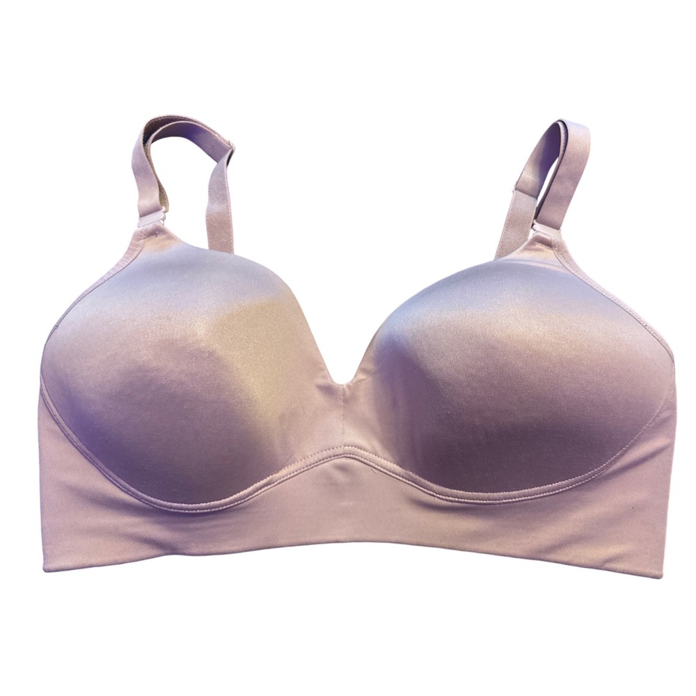 Warner's Simply Perfect Beige Convertible Wirefree Full Figure Bra RM1011T 38D
